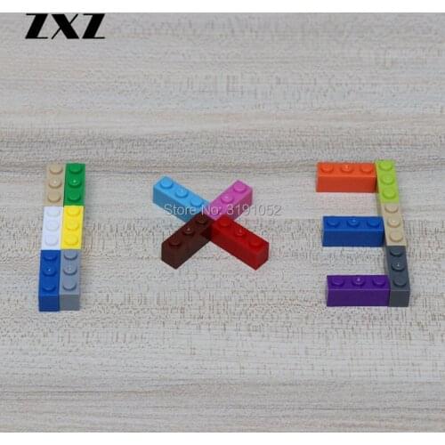 High Brick 1 X 3 50PCS DIY Building Blocks Bricks 3622 Fast Shipping Figures Bricks 1 x 3 Dots Educational Creative Kids Toys