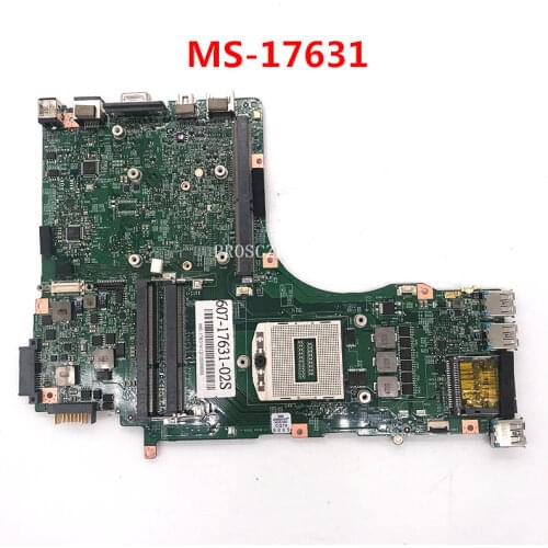 Free shipping For for MSI GT70 X7829 MS-17631 Laptop motherboard PGA947 HM87 DDR3 100% working well