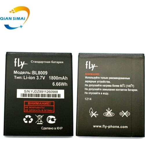 1PCS New High Qualtiy BL8009 BL 8009 Battery For Fly FS451 Nimbus 1 BL8009 +Tracking Code