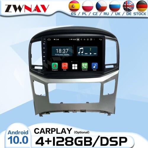 128G Carplay 2 Din Android Radio Receiver For Hyundai H1 2016 2017 2018 Auto Audio Stereo Video Player GPS Multimedia Head Unit