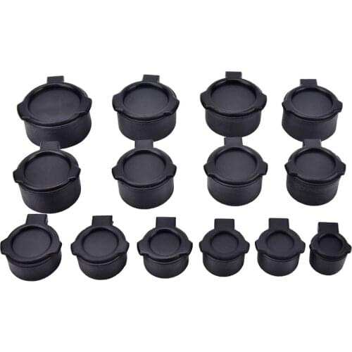 2018 Hunting Sight cover Caliber 25.4-57mm Rifle Scope Mount Quick Flip Spring Up Open Lens Cover Cap Eye Protect Objective Cap