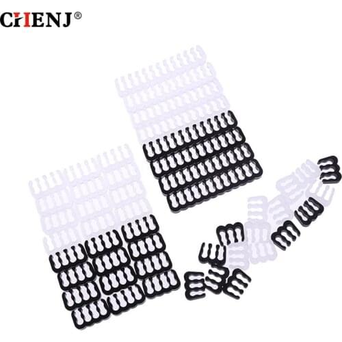 24Pcs/Set PP Cable Comb/Clamp/Clip/Organizer/Dresser For 2.5-3.2mm PC Power Cables Wiring 4/6/8/24 Pin Computer Cable Manager