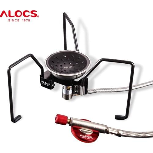 ALOCS CS-G18 Compact Foldable Portable 3200W Camping Mini Pocket Gas Stove Propane Burner Cookware for Outdoor Backpacking