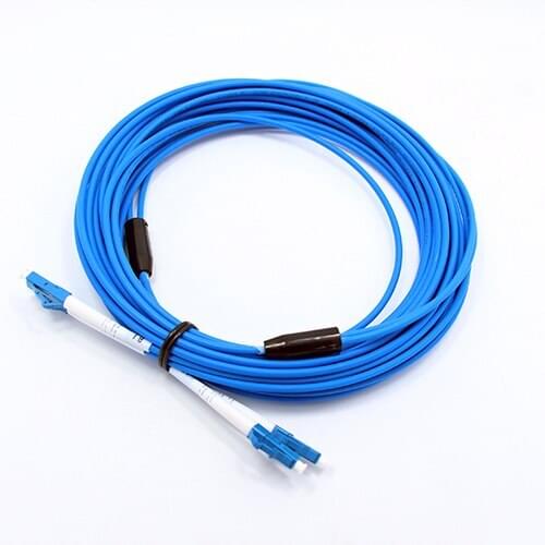 Armoured FTTH SM Single Mode Duplex LC/UPC-LC/UPC 5PCS Fiber Optic Patch Cord Jumper SM Optical Cable 3.0mm Fibra Optica