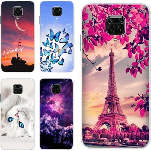 For Xiaomi Redmi Note 9 9s Case Soft TPU Phone Case on For Redmi Note 9 Pro Cute Slim Back Cover Redmi Note9 Pro Note9Pro Bumper