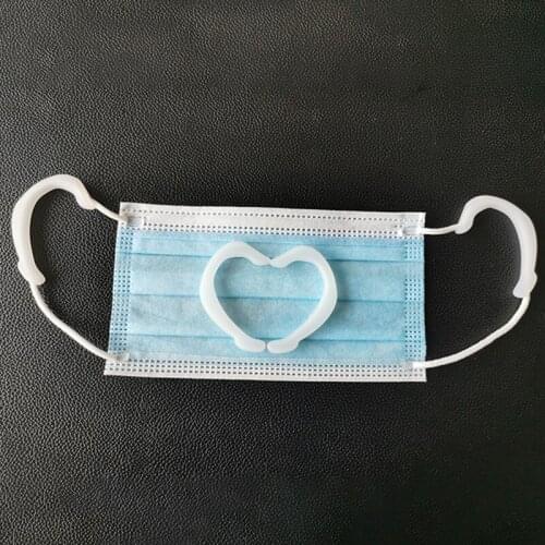 For Mask Silicone 1Pair Anti-Slip Reusable Ear Protection Earmuffle Ear Grips Hook Solid Color