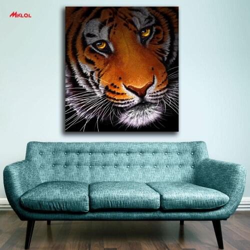 The King Of Animals Oil Painting Wall Art Picture Paiting Canvas Paints Home Decor Abstract Print Painting Modern Wall Decor