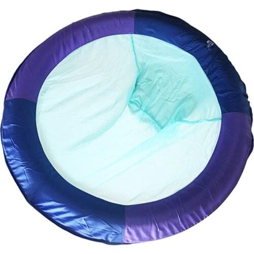 Round Water Floating Hammock Row Inflatable Water Mattress Sleeping Bed Toy Outdoor Swimming Pool Beach Water Floating Bed