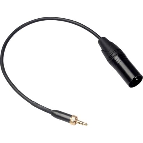 Hot Sale Adapter Cable Classic Delicate 3.5mm to 3Pin XLR Male Adapter Cable for Sony Wireless Microphone Transmitter