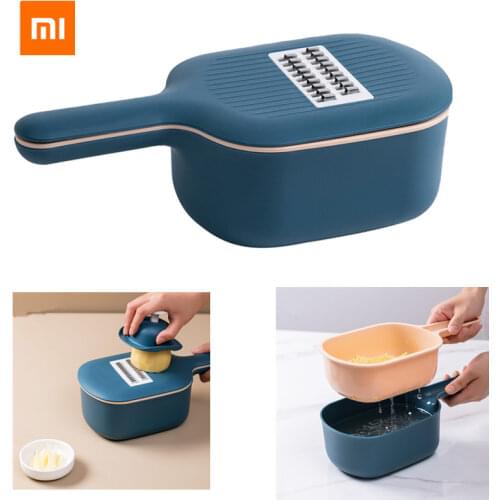 Jordan&Judy Vegetable Cutter Multifunctional Manual Vegetable Cutter Slicer Potato Grater for Carrots with Food Receiving Box