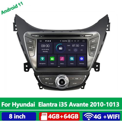 OTOJETA 8 Inch Android 10.0 Multimedia Video Player For HYUNDAI ELANTRA I35 AVANTE 2010 2013 GPS 2din Car Radio Stereo Head Unit