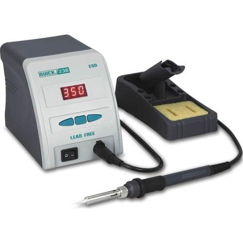 Quick 236 Esd Professional Soldering Iron Station with Temperature Regulating Replacement Part Repair