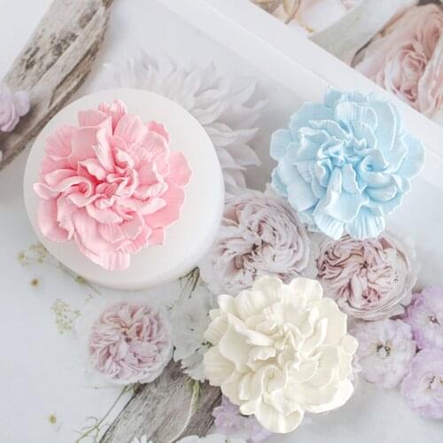 Rose Flower soap mold for soap Making Silicone soap molds Aromatherapy plaster mold