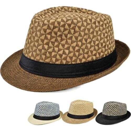 Jazz Hat Men Breathable Linen Top Hat Fedora Outdoor Sun Hat Curly Straw Hats For Men шапка женская мужская Chapeau Visor Cap