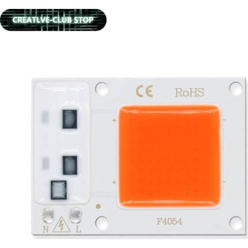 LED COB Grow Chip Phyto Lamp Full Spectrum No Need Driver AC220V 10W 20W 30W Smart IC For Indoor Garden greenhouse Growth Light