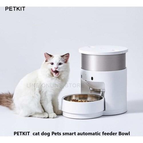 PETKIT cat dog Pets smart automatic feeder Bowl APP Control Remote Intelligent feeder 304 stainless steel bowl pet
