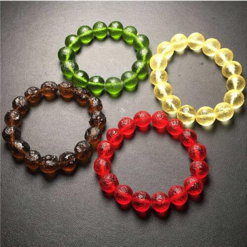 Pulsera de meteorito con piedras naturales, pulsera redonda para hombres y mujeres, regalo de energía curativo, joyería d