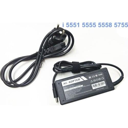 65W AC Adapter Charger for Dell Inspiron i 5551 5555 5558 5755 5758 7558 7348
