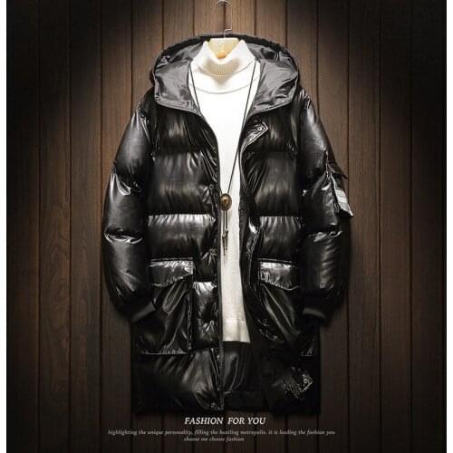 2019 Winter Jacket Men Down Cotton Jackets Male Long Thick Warm Coats Plus Size 5XL Hooded Parkas Casaco Masculino 078948