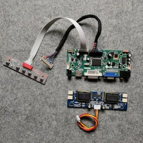 4CCFL 1440*900 M.NT68676 VGA DVI DIY kit 30-Pin LVDS For LM190WX1/HSD190MGW1/HT190WG1/M190MWW1 screen LCD panel drive board
