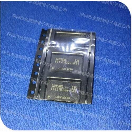 5pieces K4T51163QG-HEC6 SAMSUNG BGA DDR