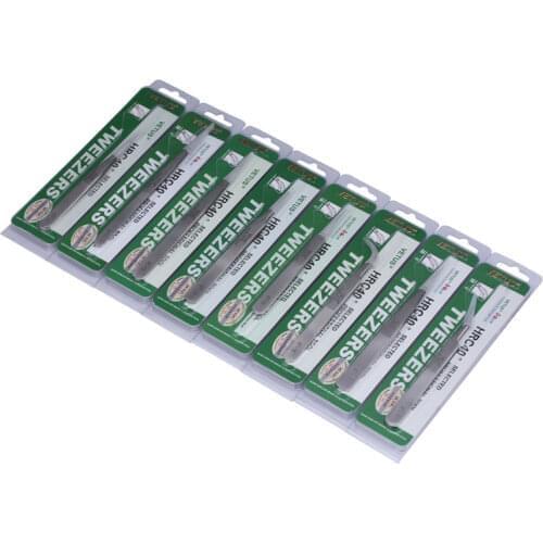 HOT 8pcs Vetus Switzerland Tweezers Precision Stainless Steel Diy Tweezers Electrician Tools Repair Hand Tools