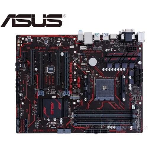 ASUS PRIME B350-PLUS original motherboard M.2 B350 Socket AM4 DDR4 64GB USB3.0 USB3.1 boards SATA3 used desktop mainboard PC
