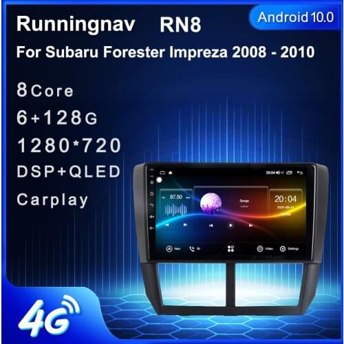 Runningnav For Subaru Forester Impreza 2008 2009 2010 Car Radio 2 Din Android Car Radio Multimedia Video Player Navigation GPS