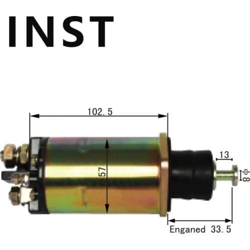 ELECTROMAGNETIC SWTICH SOLENOID FOR 12V 10457061 10457151 231927 66-8406 10457061 10457151 10478614 D937A AME0300