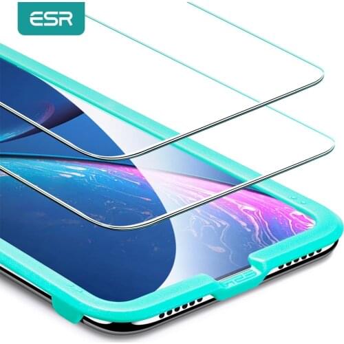 ESR Screen Protector for iPhone 11 Pro Max for iPhone SE 2020 Tempered Glass Protector for iPhone SE 2020 XR XS 11 Pro Max Glass