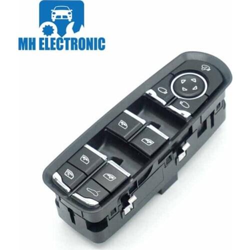 MH Electronic Front Door Window Switch For Porsche For Panamera For Cayenne Macan 2011 - 2015 7PP959858RDML 7PP 959 858R DML