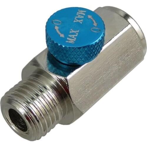 Mini Air Pressure Regulator, 1/4 Thread, Built-in Dust Filter, Air Flow Valve Regulator Air Adjustment Switch for Pneumatic Tool