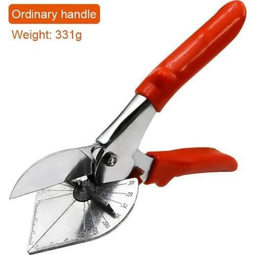 Multi-function Miter Cutter Scissors 45-135° Multi-angle Cutting PVC PPR Wood Strip and Materials Manual Scissors Tools
