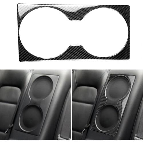 Subwoofer Sticker Solid Color Easy to Stick Carbon Fiber Backseat Speaker Decorative Cover for Nissan GTR R35 2008-2016