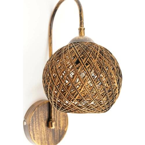 Hmydesign Delabro Bedroom Living Room Office and Interior Spaces For Stylish Design Quality Material Applique Tumbled Wall Lamp