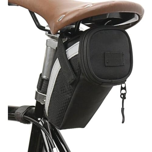 Nylon Bicycle Bag Bike Storage Saddle Bag Cycling Seat Tail Rear Pouch Bag Saddle accessories