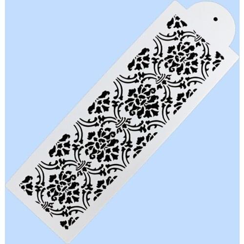 Cake Stencil Bakeware Baking Fondant Cake Decorating Tools Cupcake Template Mold Spiral Decoration Stencil Cake Tools