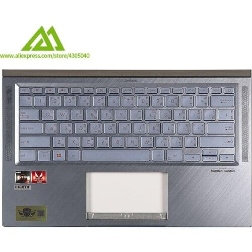 New Original Palmrest With TH Keyboard Upper Case For ASUS ZenBook 14 UM431D RM431D UX431F HQ20720607000 HQ20720581000