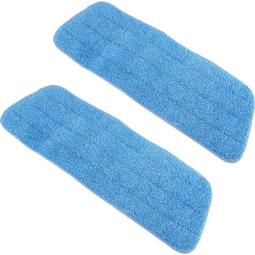 4PCs Replacement Microfiber Mop Head Fit Flat Spray Mops Washable Household Cleaning Tool House Floor Dust Mop Cover