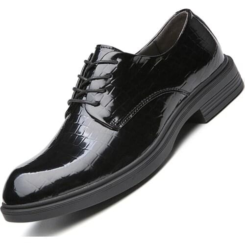 Vast Wave Mens Leather Shoes