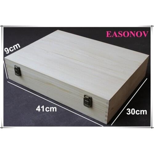 Vintage Wooden Storage Box Clothes Book Organizing box Rescue tool box Craft Jewelry Natural Wooden Packing box Home Furnishing