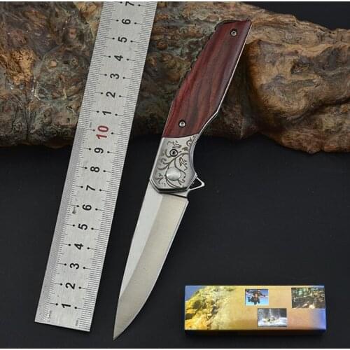 Self-defense military tactical knife outdoor camping portable folding knife boutique household knifes