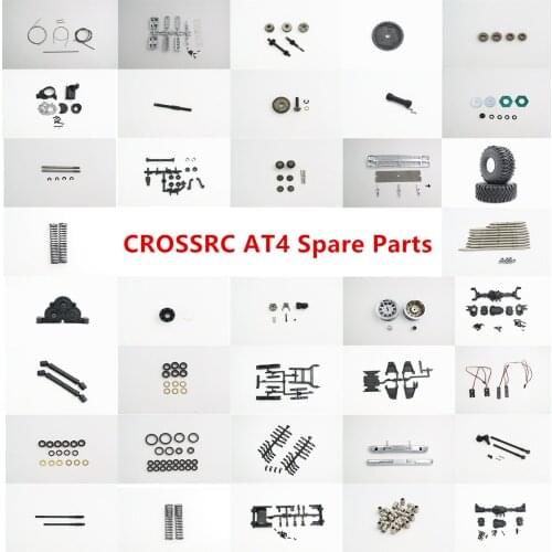 CROSSRC AT4 RC Car Spare Parts Accessories collection