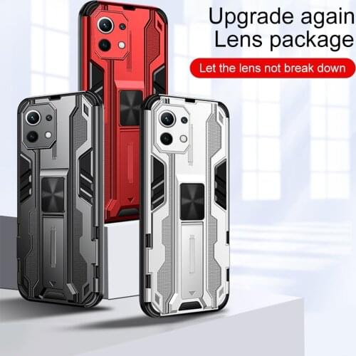 Anti-Drop Shockproof Armor Phone Case For Xiaomi Mi 11 Lite 4G Or 5G Protective Cover For Xaomi Xiaomi11 11Lite Pro Shell Fundas