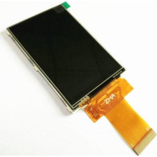 3.5 inch TFT LCD screen with touch panel MCU interface 8/16bit SPI 40pin ILI9486 320*480 plug-in type