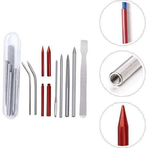 1 Set/10pcs Professional Paracord Braiding Supplies Weaving Needles for Bracelet