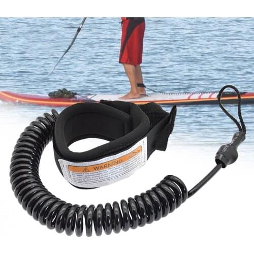 10ft Longboard Raft Traction Leash Foot Accessory Surf Board Surfboard Stand Up Paddle Rope Surfing Accessory
