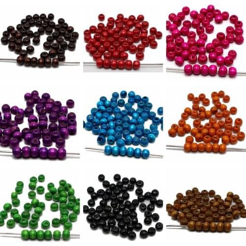 8mm Round Wood Beads~Wooden beads 500pcs