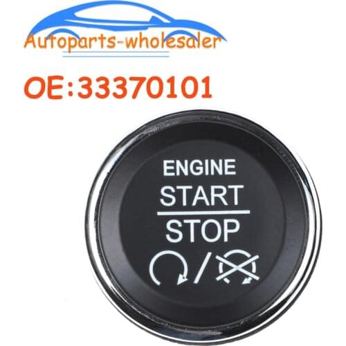 Car Auto accessorie Keyless Go Start Stop Lgnition Button Switch For D odge J eep Chrysler 33370101