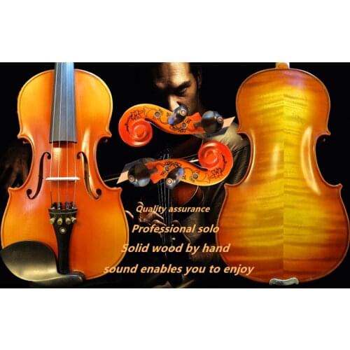 Strad style SONG brand master draw neck and ribs 4/4 violin,graceful and elegant sound #14647